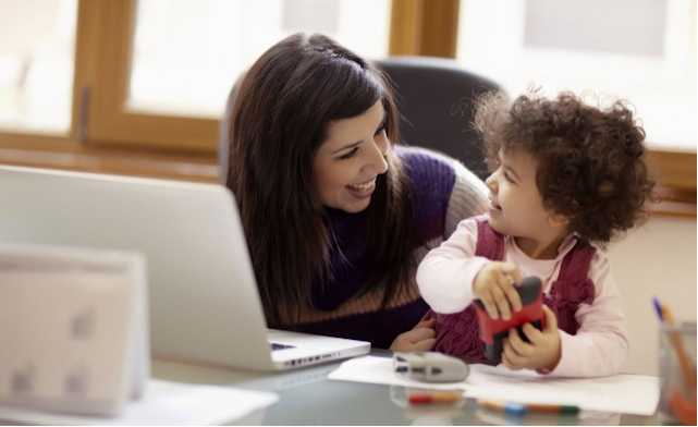 Llevé a mi peque a la oficina y esto fue lo que sucedió...