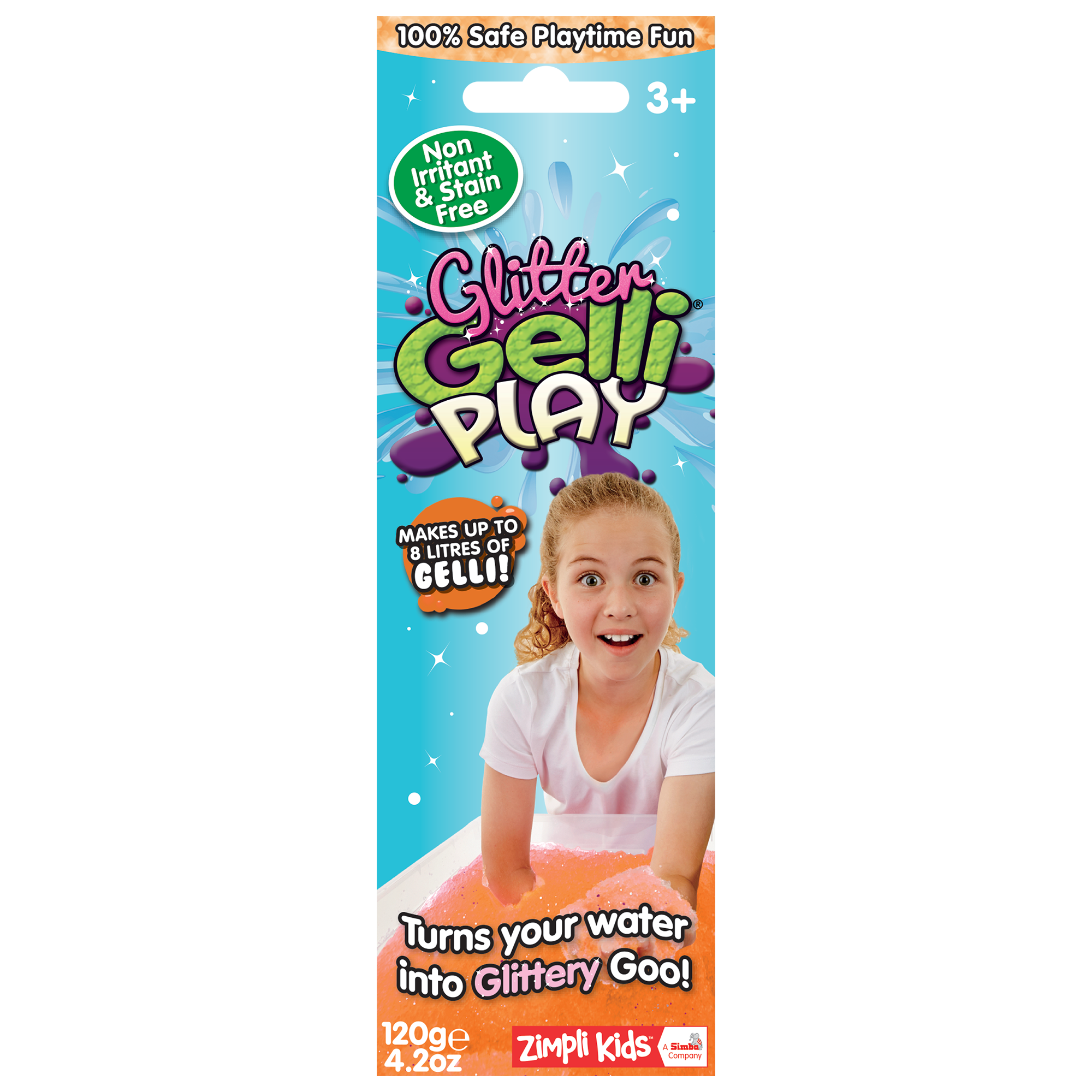 GELLI BAFF con Glitter by Zimpli Kids (120 gr) (Varios colores)