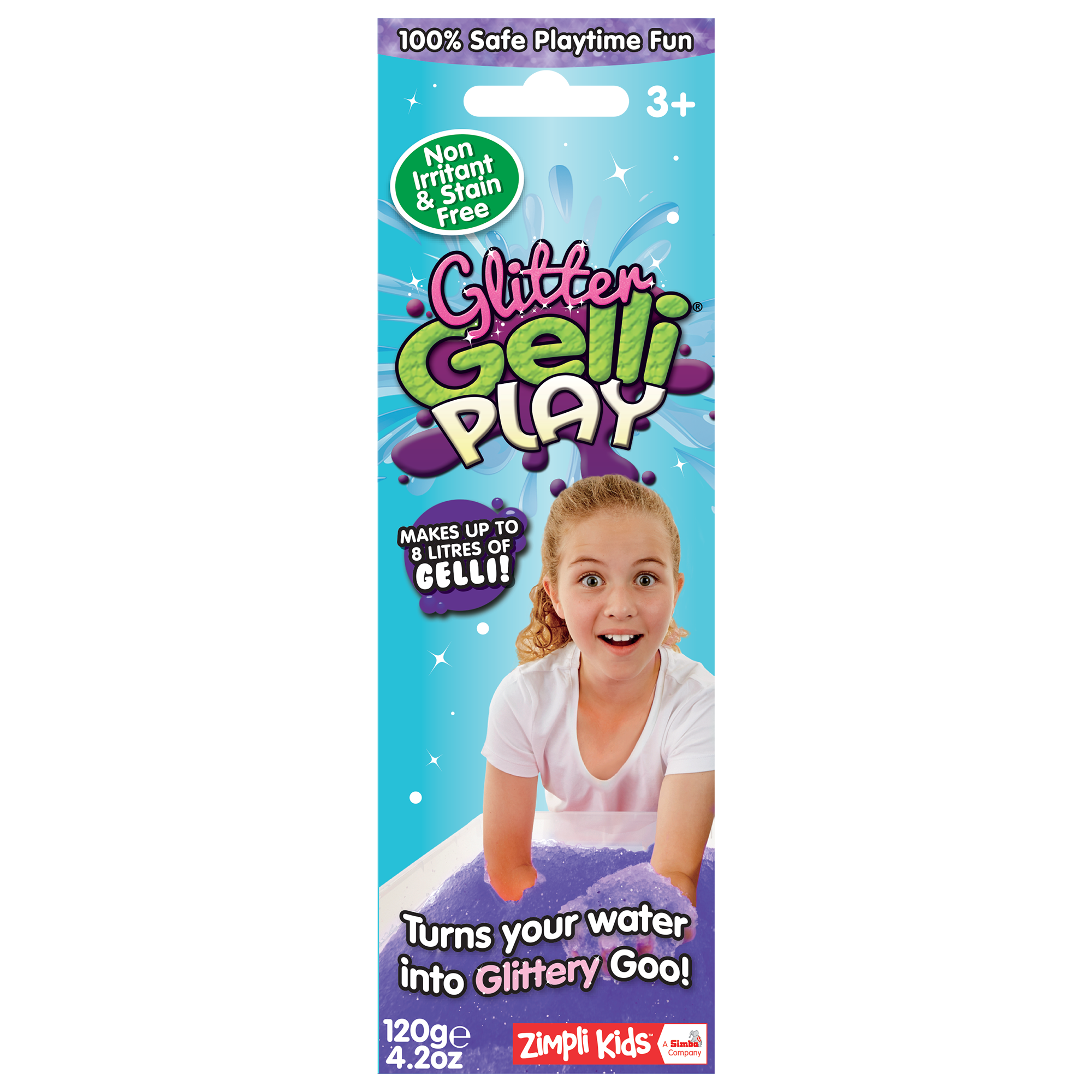 GELLI BAFF con Glitter by Zimpli Kids (120 gr) (Varios colores)