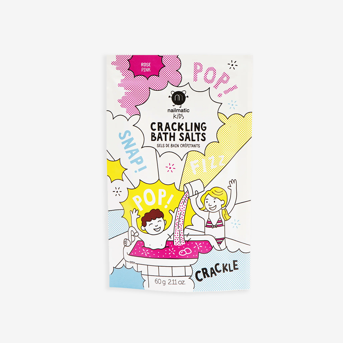 Sales de baño explosión de colores - Nailmatic Kids (varios colores) (60 gr)